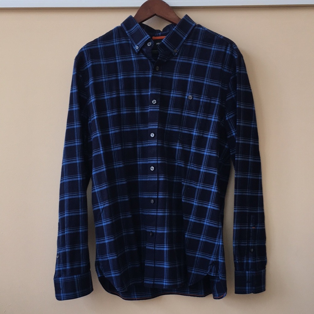 NWOT Jack Spade flannel plaid button down shirt